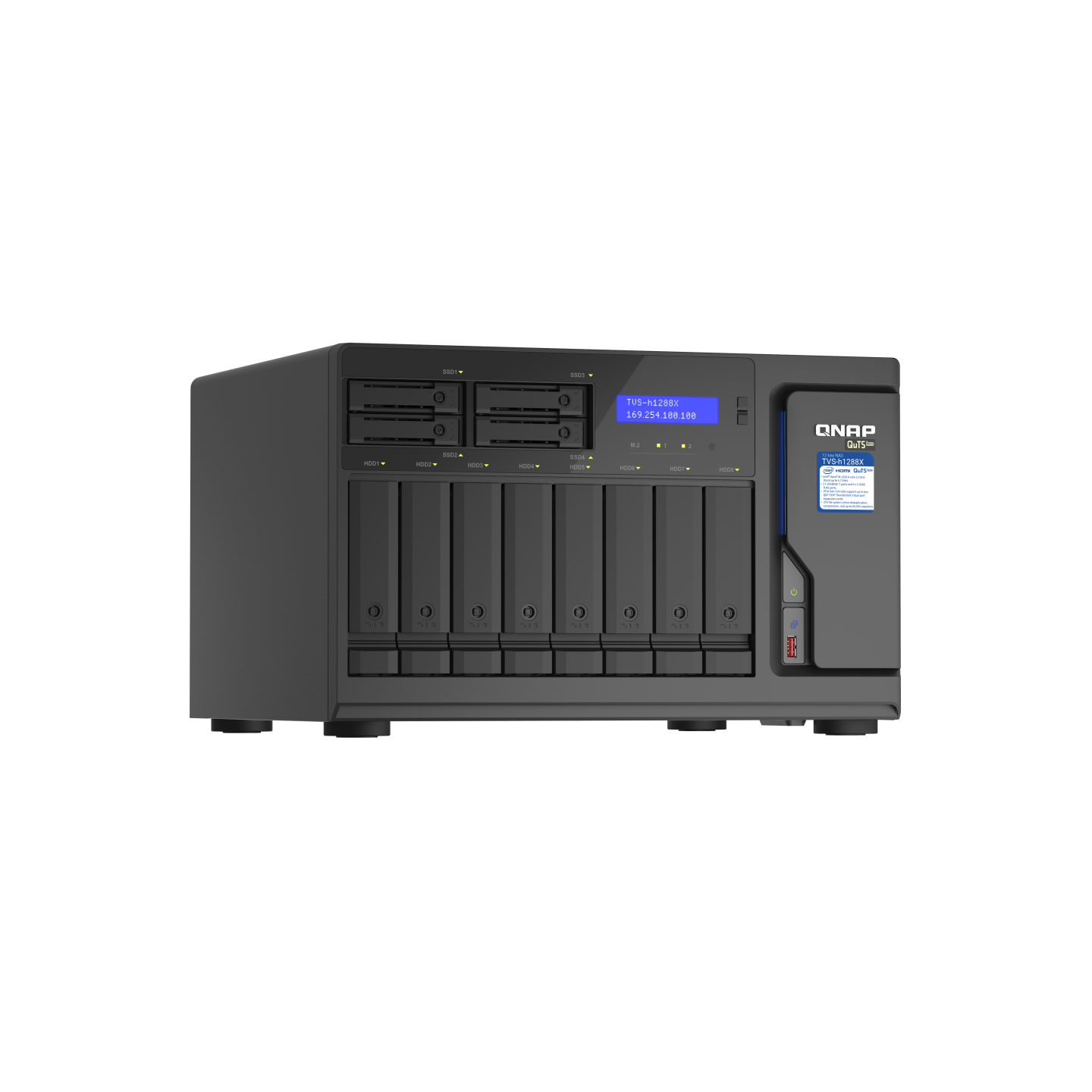 QNAP TVS-h1288X-W1250-16G