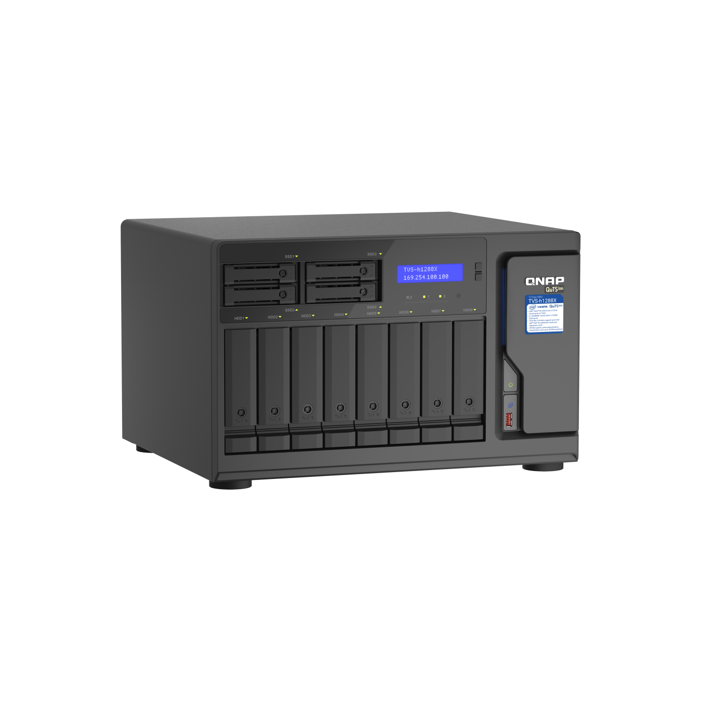 QNAP TVS-h1288X-W1250-16G
