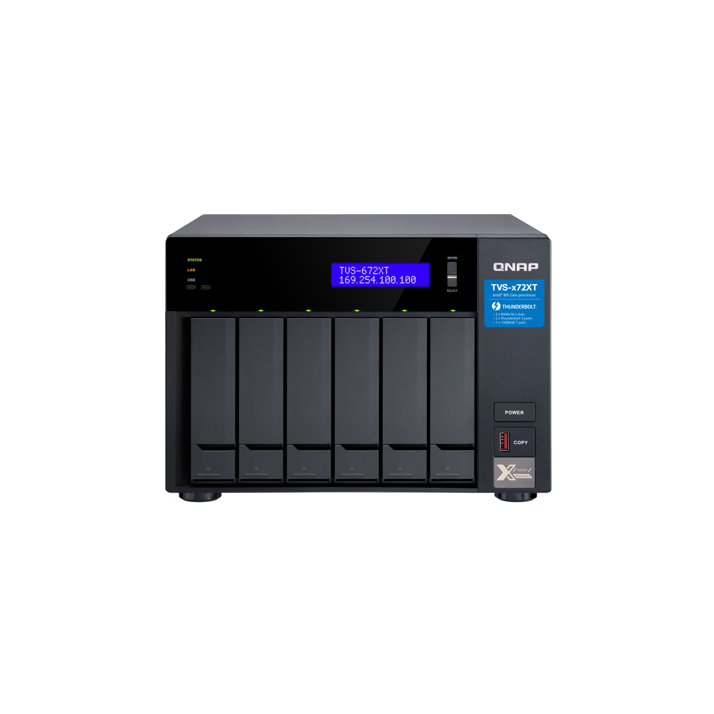 QNAP TVS-672XT-i5-8G (Legacy)
