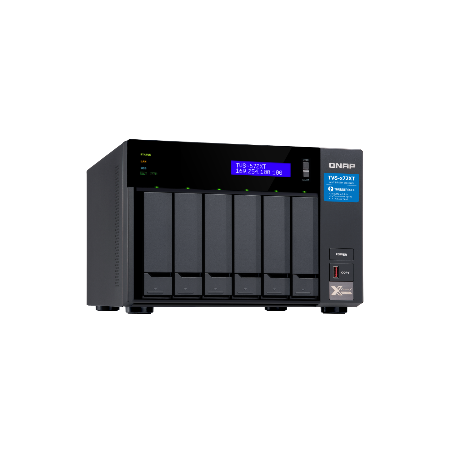 QNAP TVS-672XT-i5-8G (Legacy)