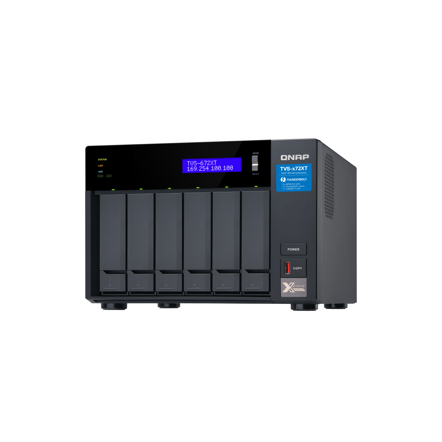 QNAP TVS-672XT-i5-8G (Legacy)