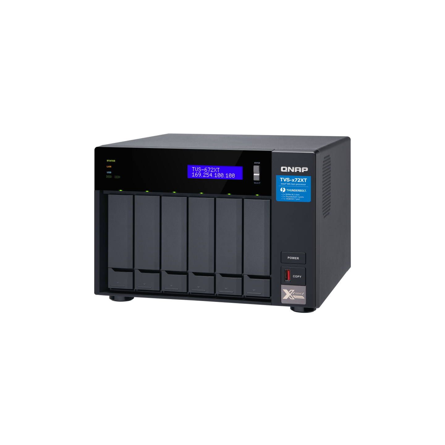 QNAP TVS-672XT-i5-8G (Legacy)