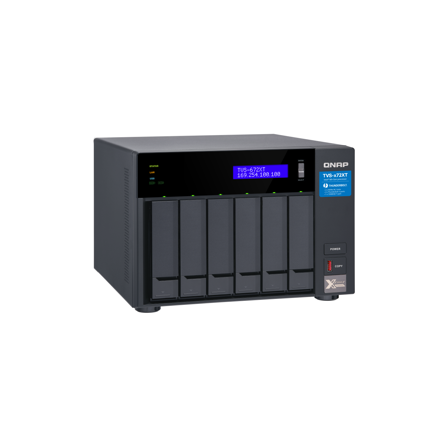 QNAP TVS-672XT-i5-8G (Legacy)