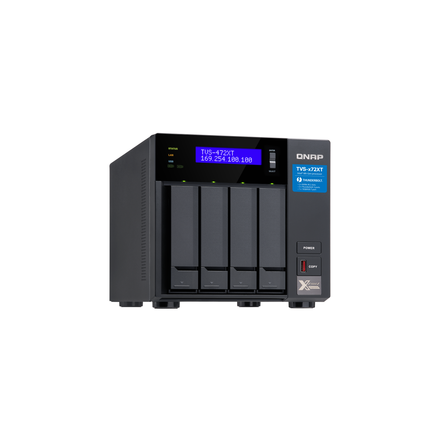 QNAP TVS-472XT-PT-4G (Legacy)