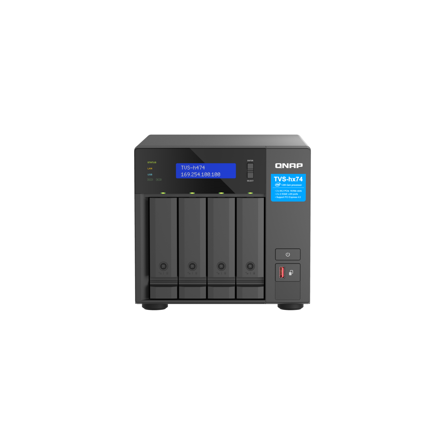 QNAP TVS-h474-PT-8G