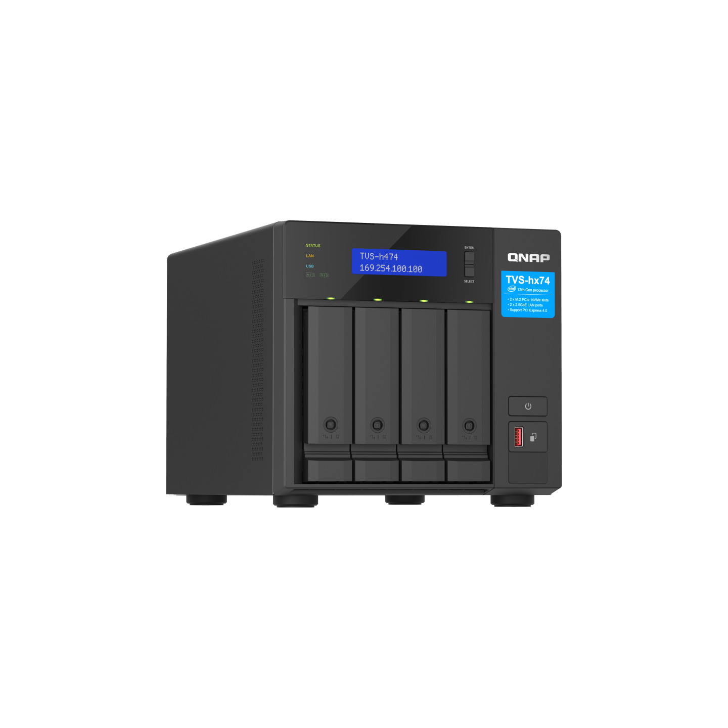 QNAP TVS-h474-PT-8G