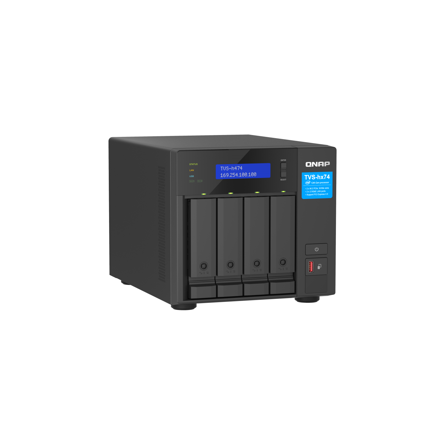 QNAP TVS-h474-PT-8G
