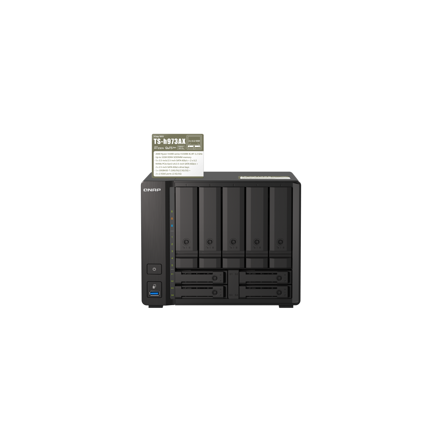 QNAP TS-h973AX-32G