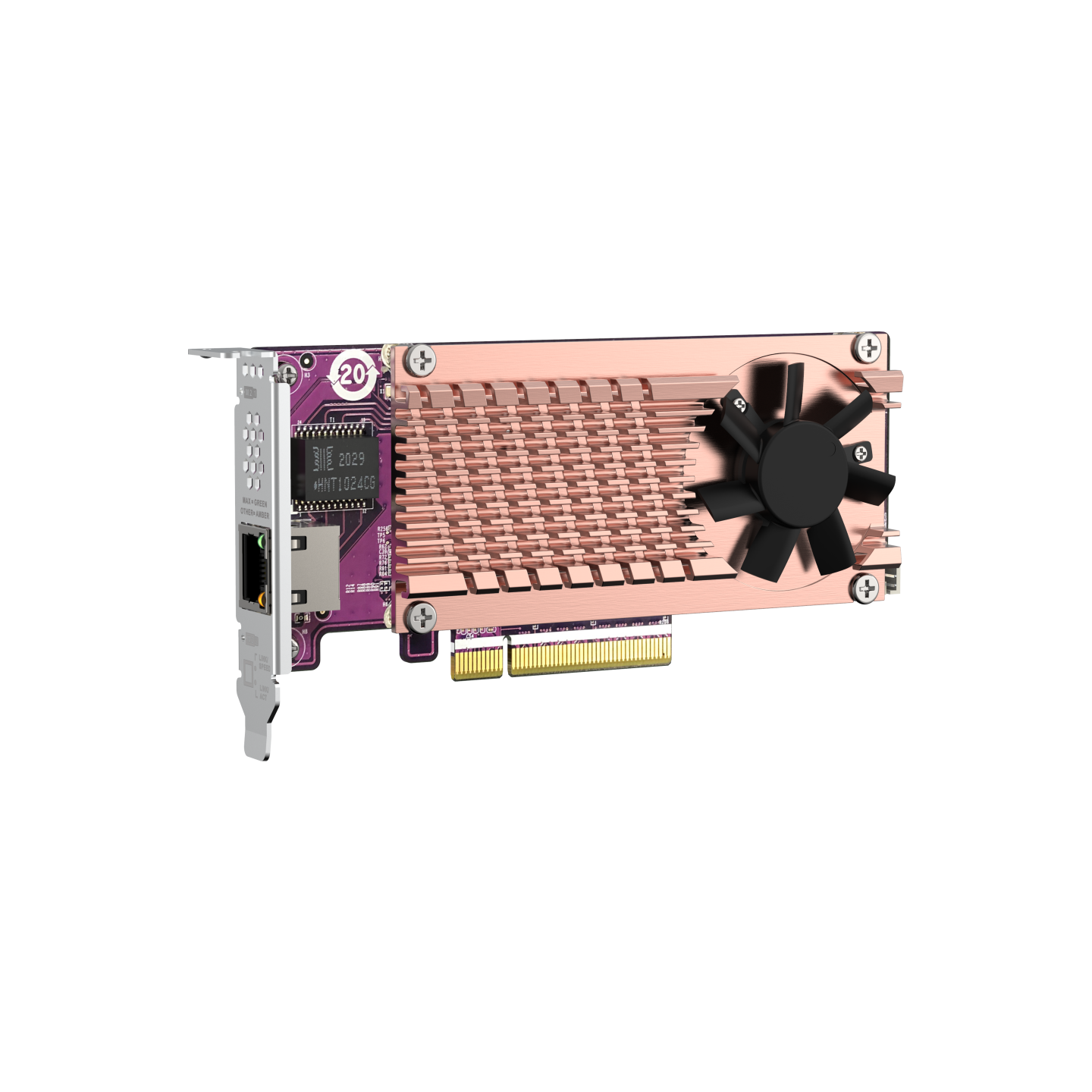 QNAP QM2-2P10G1TB