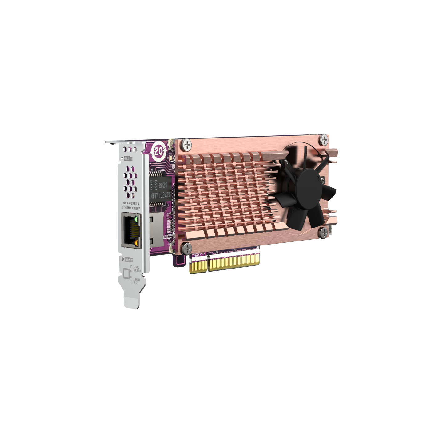 QNAP QM2-2P10G1TB