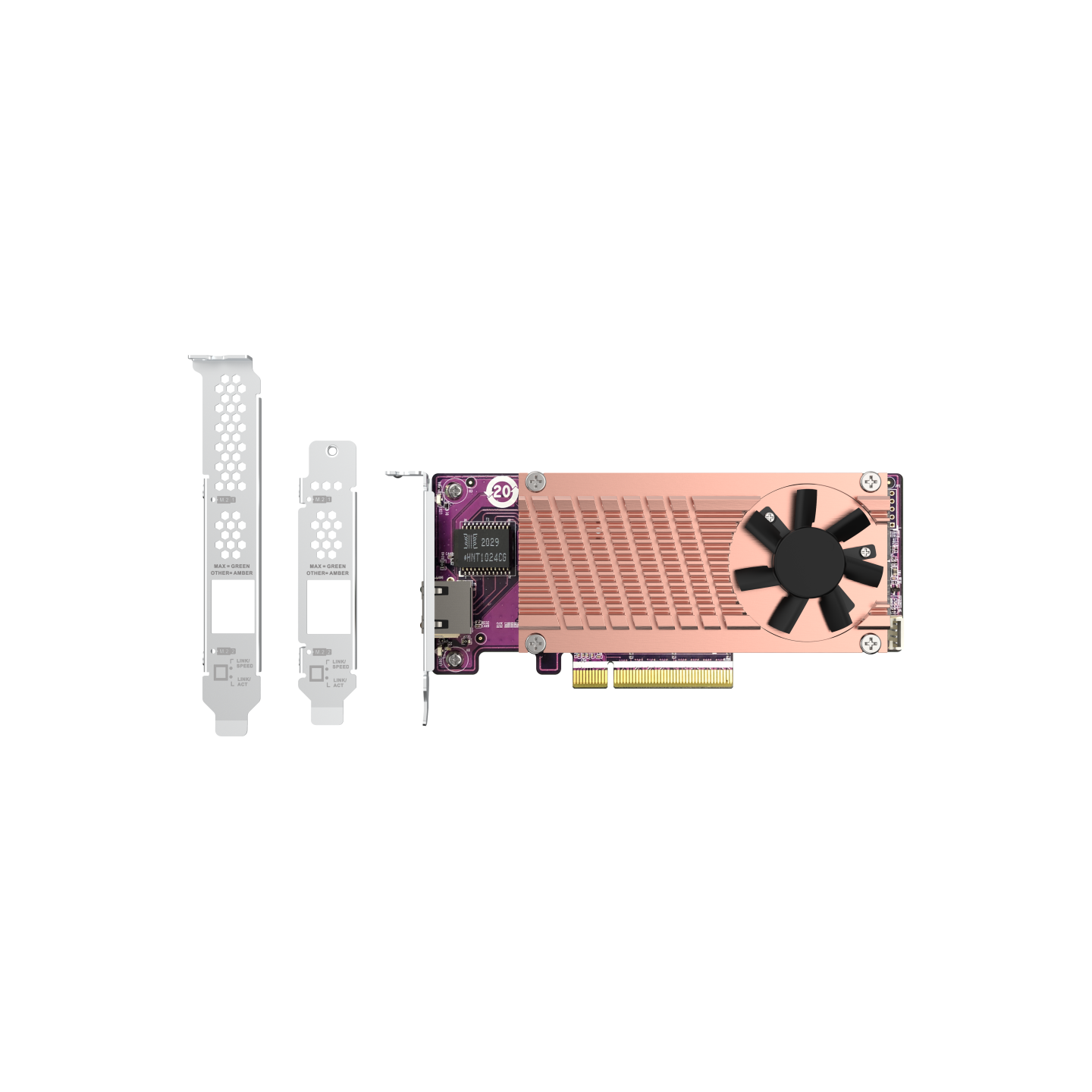 QNAP QM2-2P10G1TB