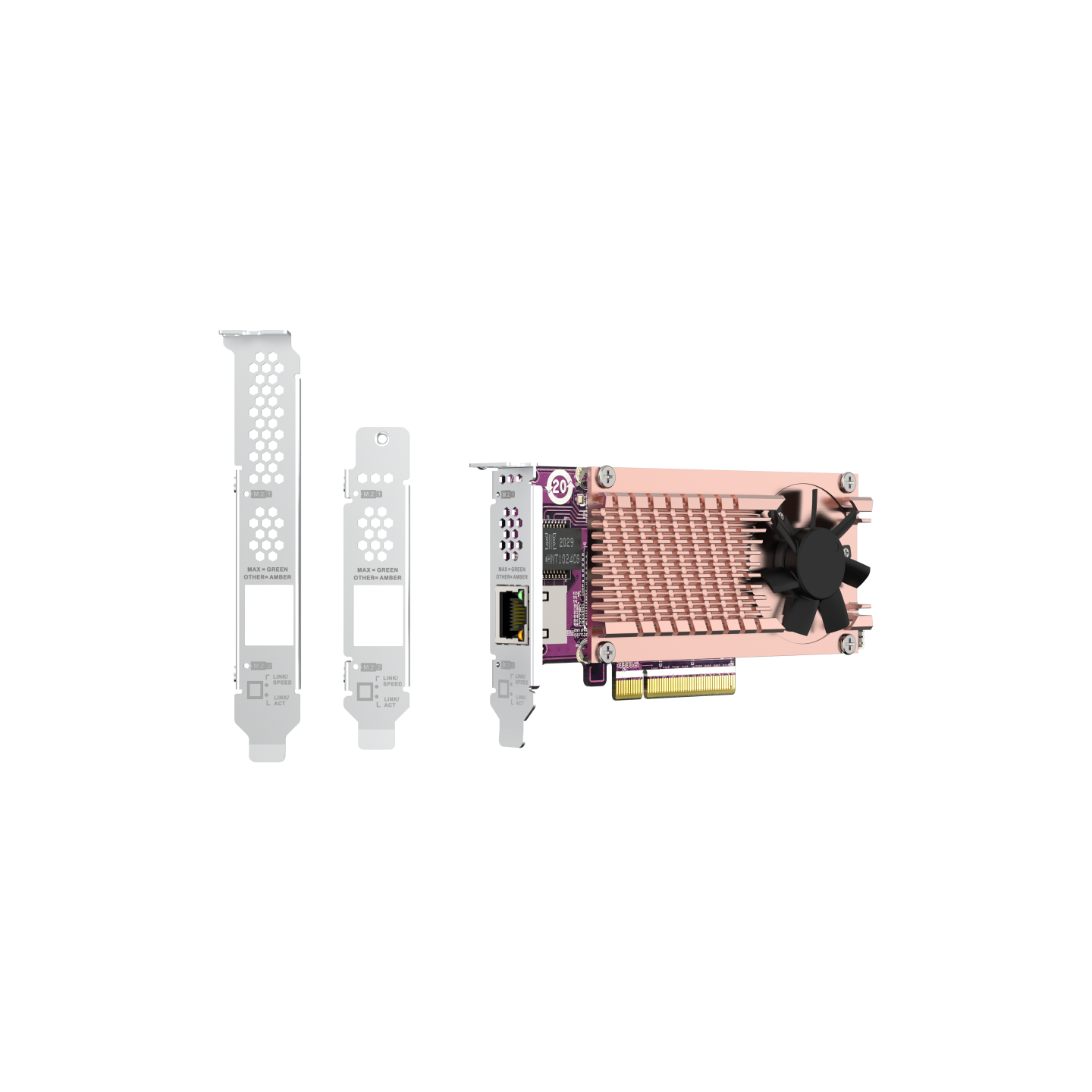 QNAP QM2-2P10G1TB