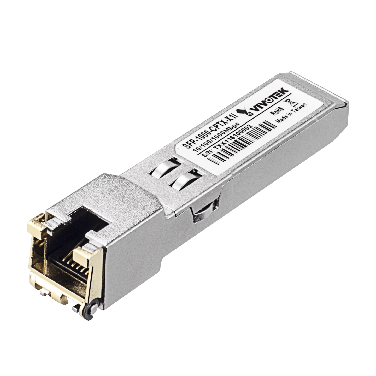 VIVOTEK SFP-1000-CPTX-X1I | SFP Cobre 1G