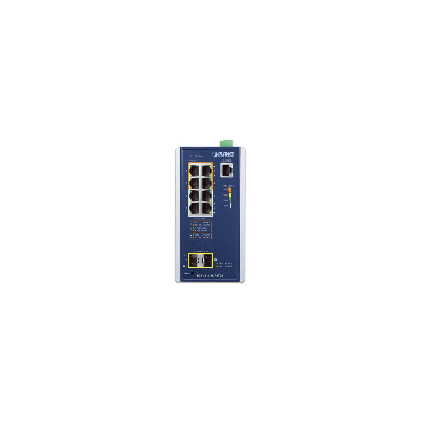 PLANET IGS-4215-4UP4T2S