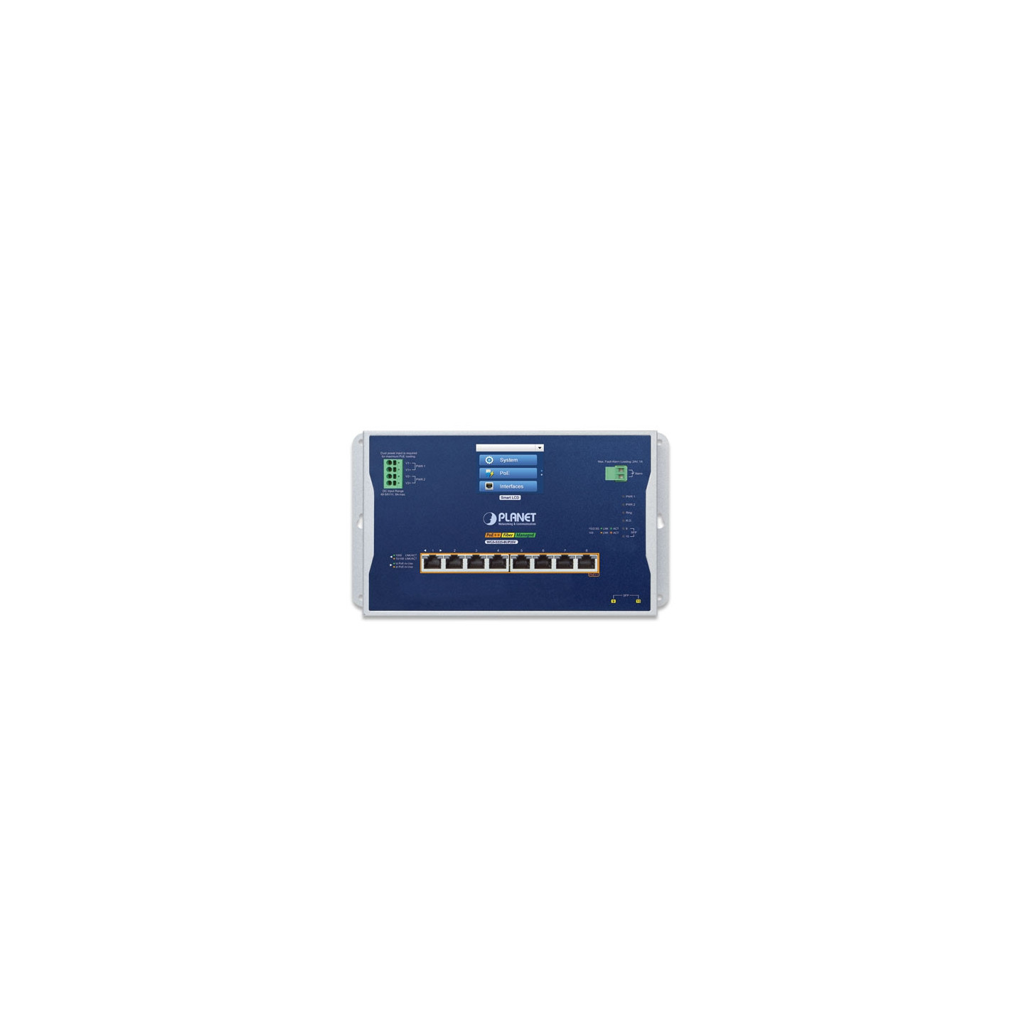 PLANET WGS-5225-8UP2SV