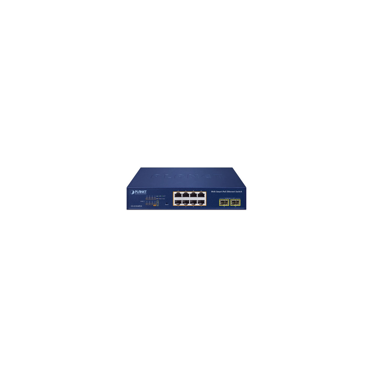 PLANET GS-2210-8P2S