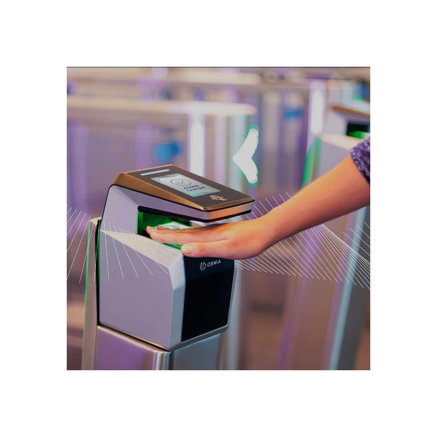 IDEMIA Morphowave Compact MDPI – Lector biométrico sin contacto