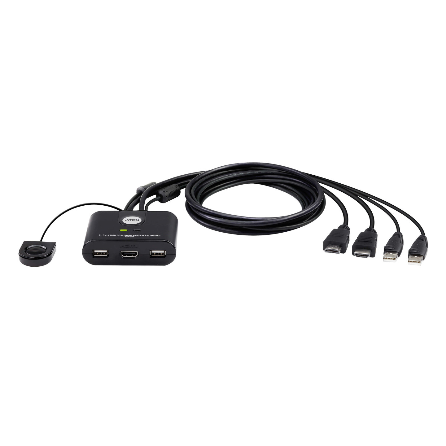 ATEN CS22HF – Switch KVM HDMI FHD 2 Puertos