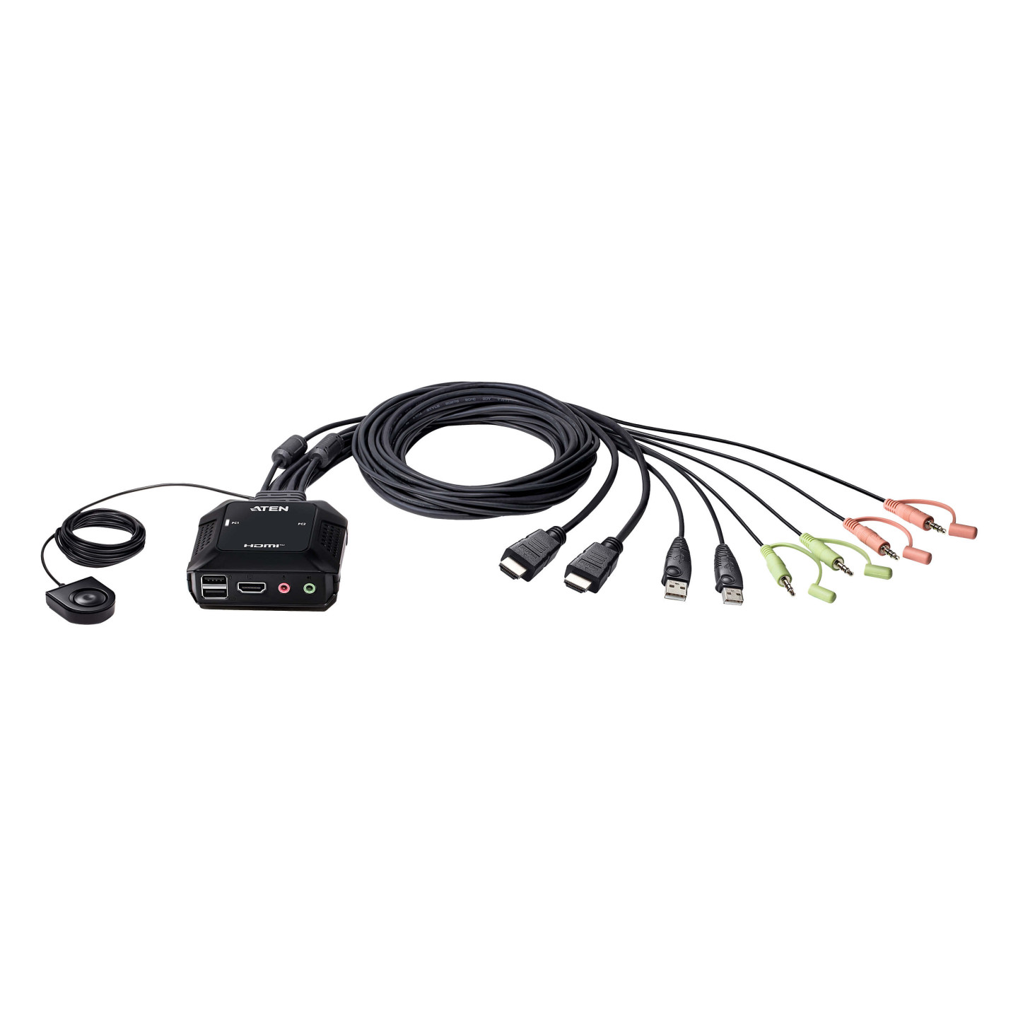 ATEN CS22H – Switch KVM HDMI 4K 2 Puertos