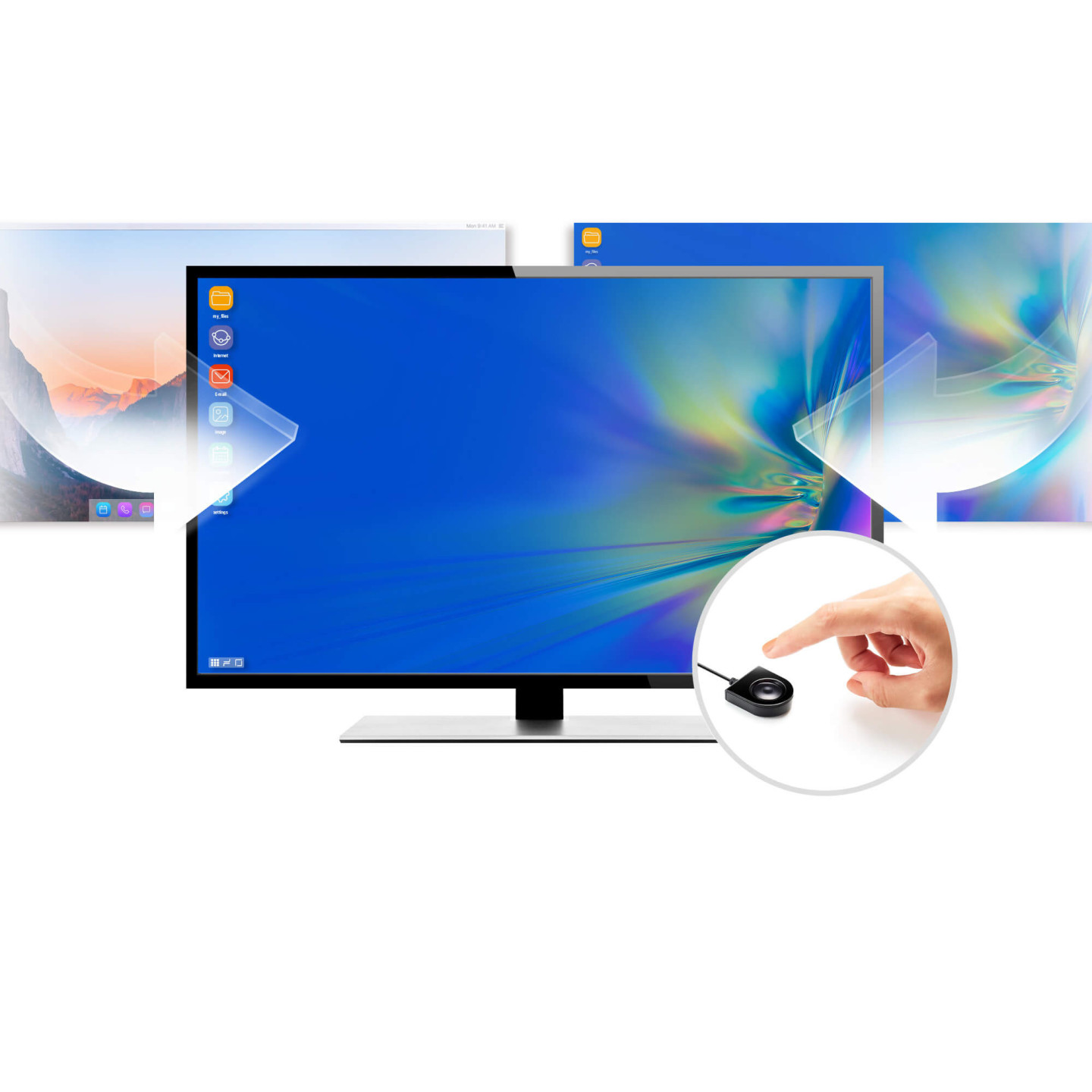 ATEN US3310 – Switch KVM HDMI 4K USB-C