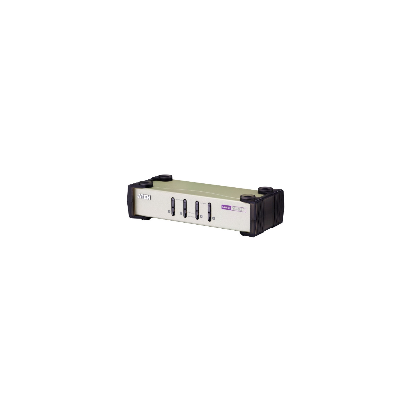 ATEN CS84U – Switch KVM VGA PS/2-USB 4 Puertos