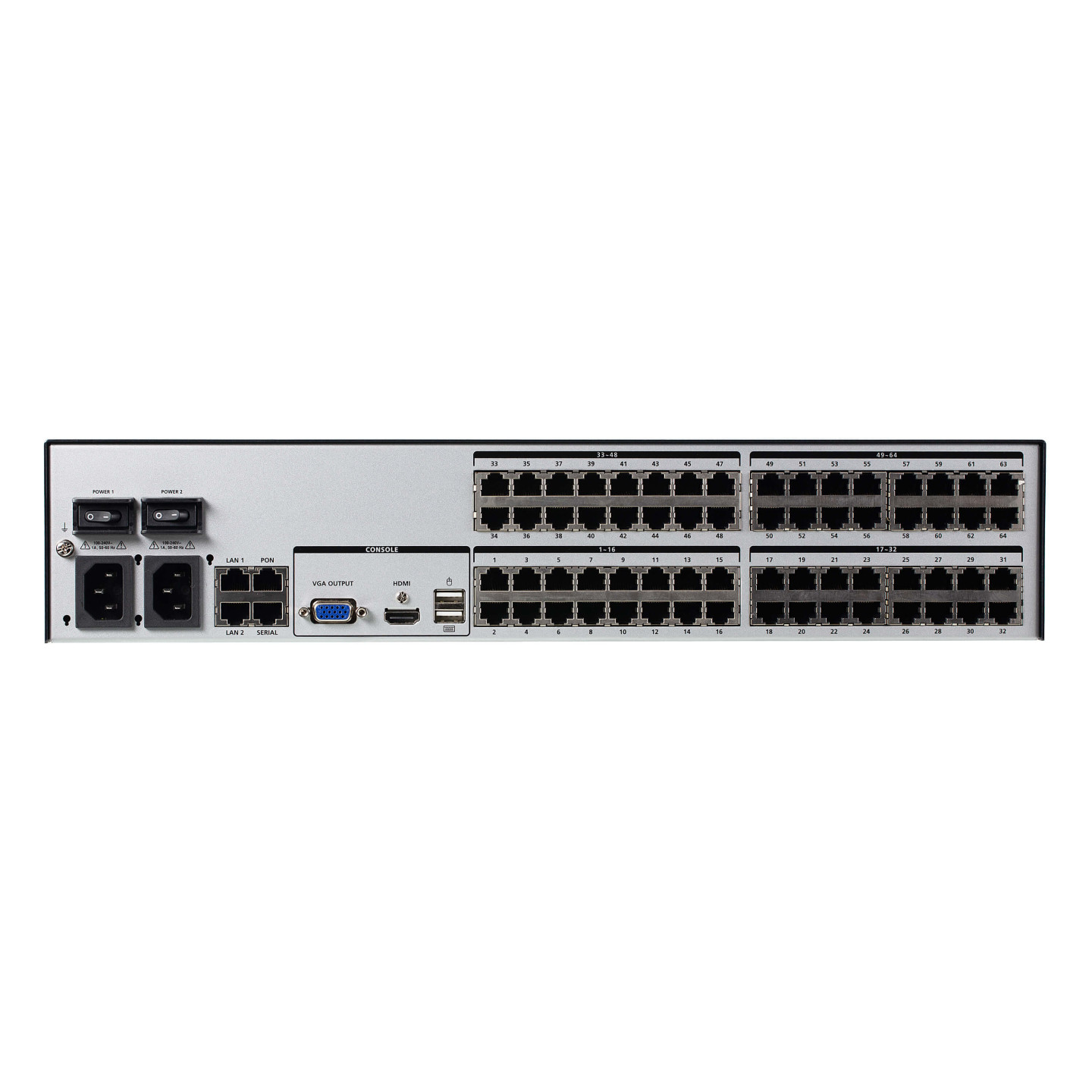 ATEN KN4064VB – Switch KVM 64 Puertos con IP