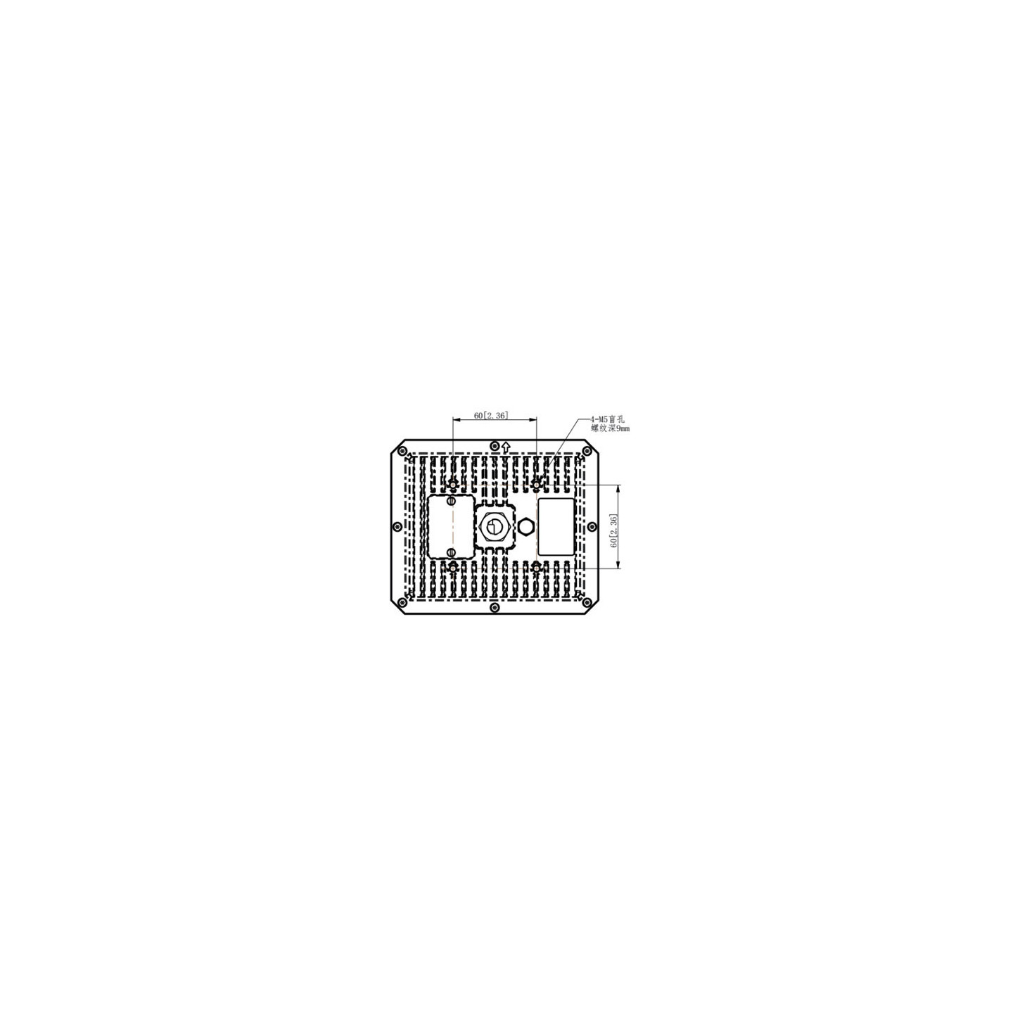 SUNELL SN-SMWR01A Radar para Seguridad Exterior