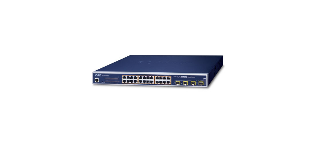 Switch Gigabit L2+ PoE+ 802.3at