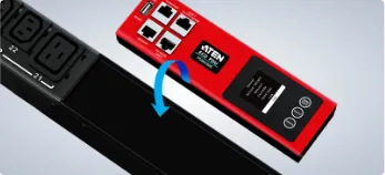 Panel de consola LCD de intercambio en caliente