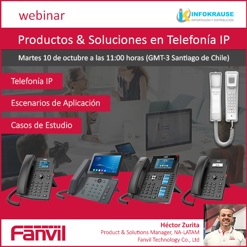 Productos & Soluciones en Telefonía IP Fanvil