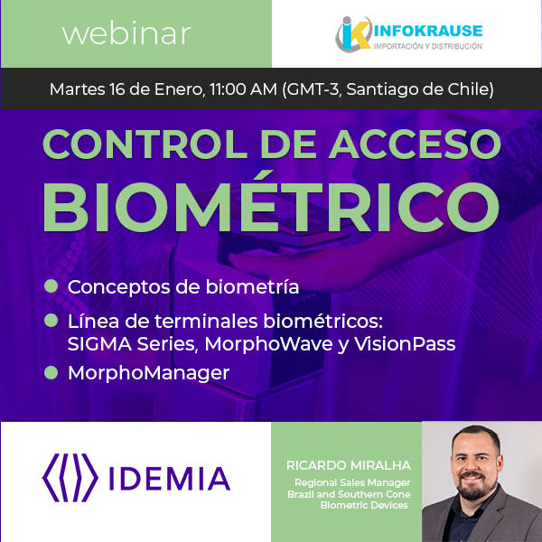 IDEMIA "Control de Acceso Biométrico"