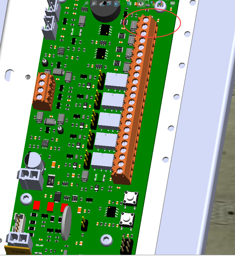 Salida de 12 VDC – 200 mA