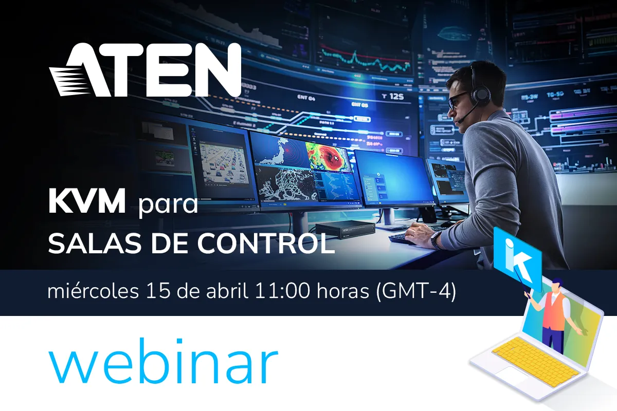 KVM para Salas de Control - webinar