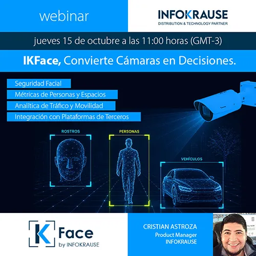 KFace, convierte cámaras en decisiones - webinar