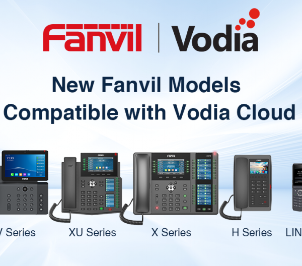 Nuevos modelos de Fanvil ahora compatibles con Vodia Cloud PBX